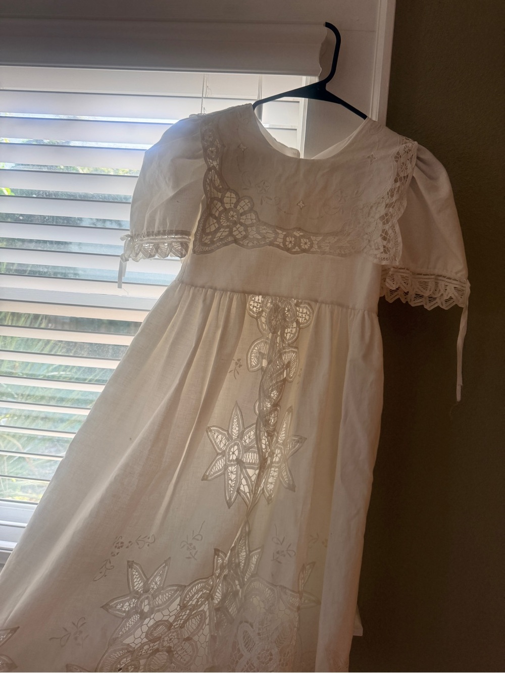 Beautiful white vintage dress find!